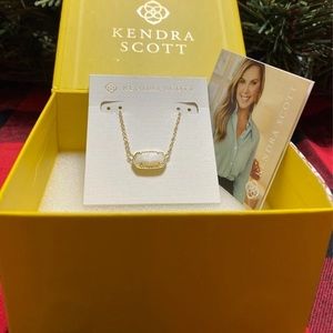Kendra Scott Elisa Mother-Of-Pearl Necklace
